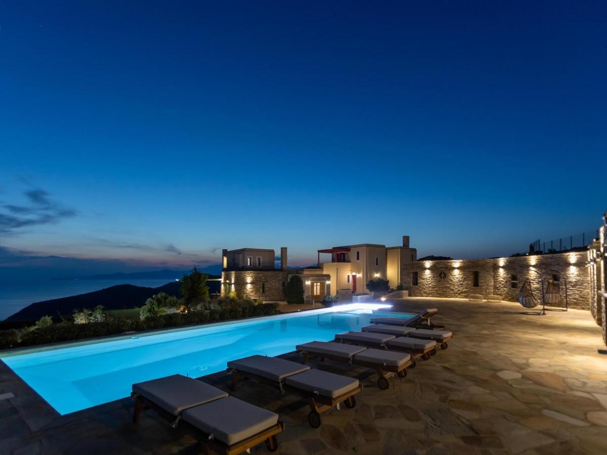 Bella Resorts Andros Kato Fellos Buitenkant foto