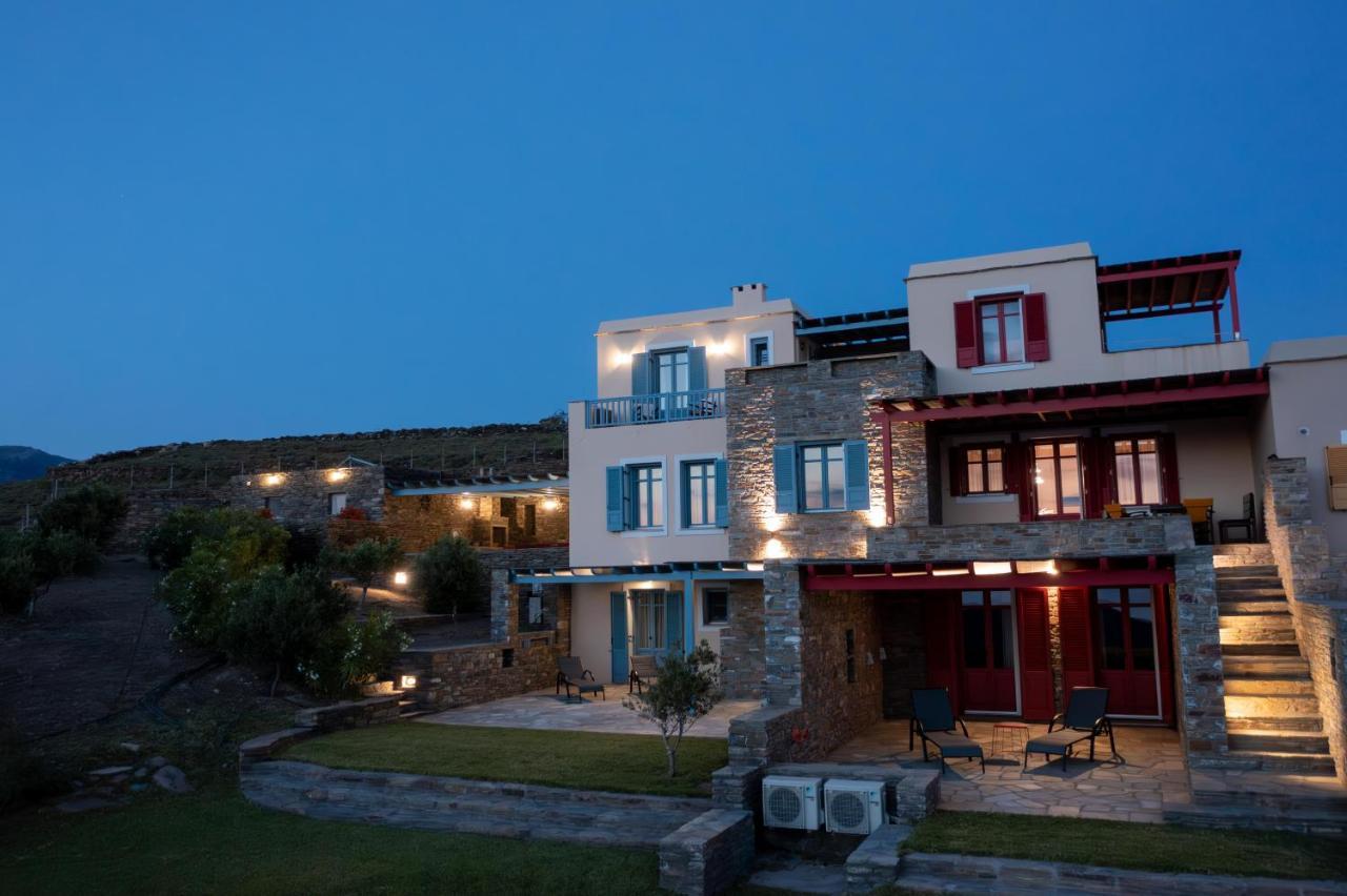 Bella Resorts Andros Kato Fellos Buitenkant foto